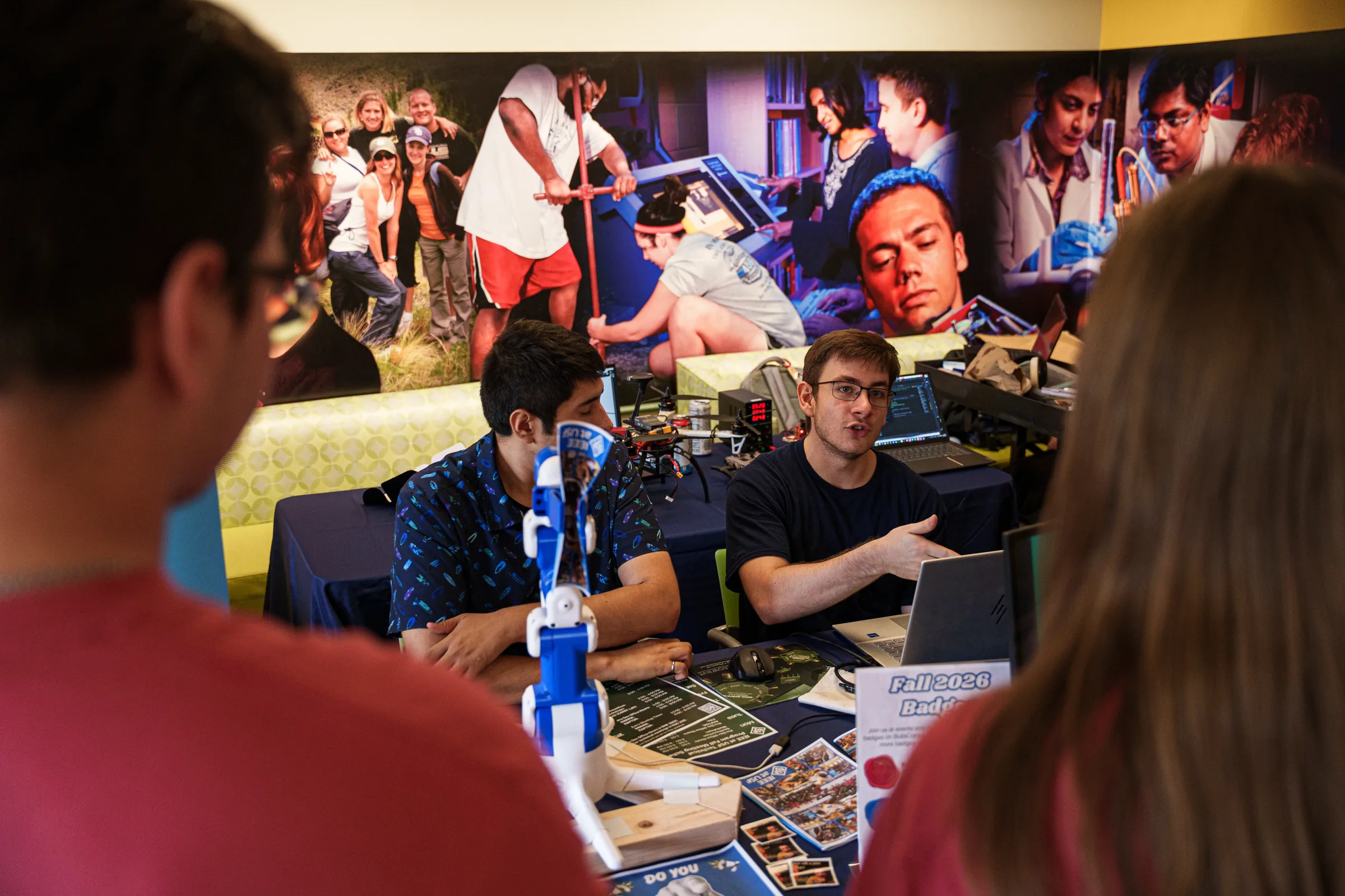 IEEE at USF tabling at Week of Welcome